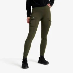 Alaska Fleece Lined Pocket Leggings Dame