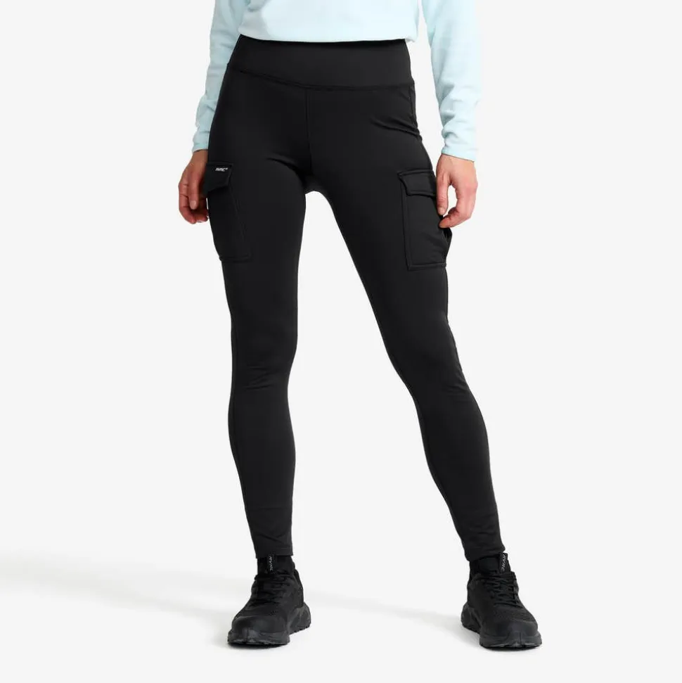 Alaska Fleece Lined Pocket Leggings Dame