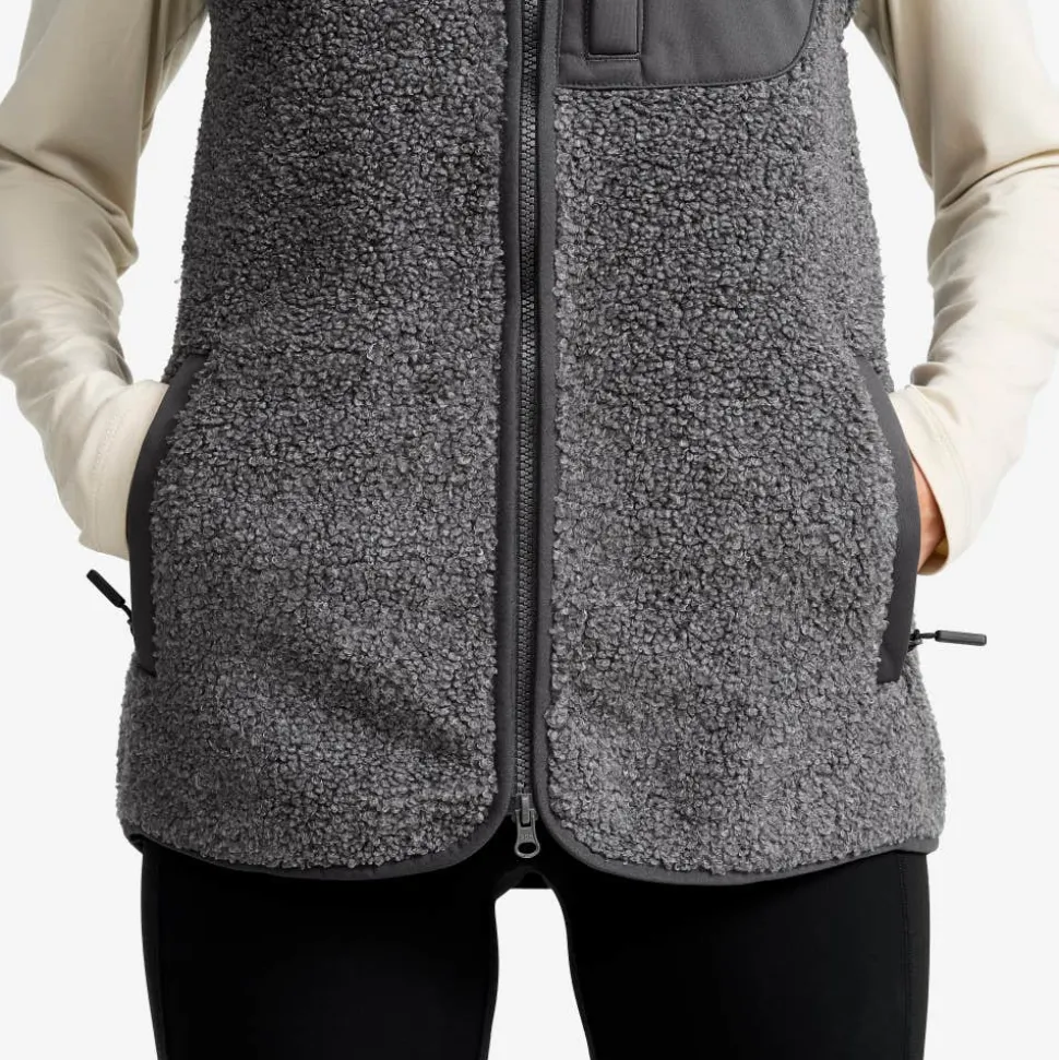 Bigfoot Pile Fleece Vest Dame