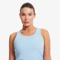 Birch Ribbed Tank Top Dame