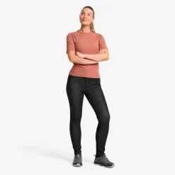 Birch Ribbed T-shirt Dame