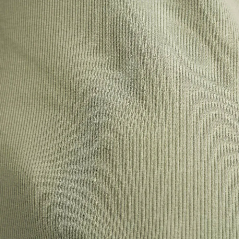 Birch Ribbed T-shirt Dame