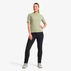 Birch Ribbed T-shirt Dame