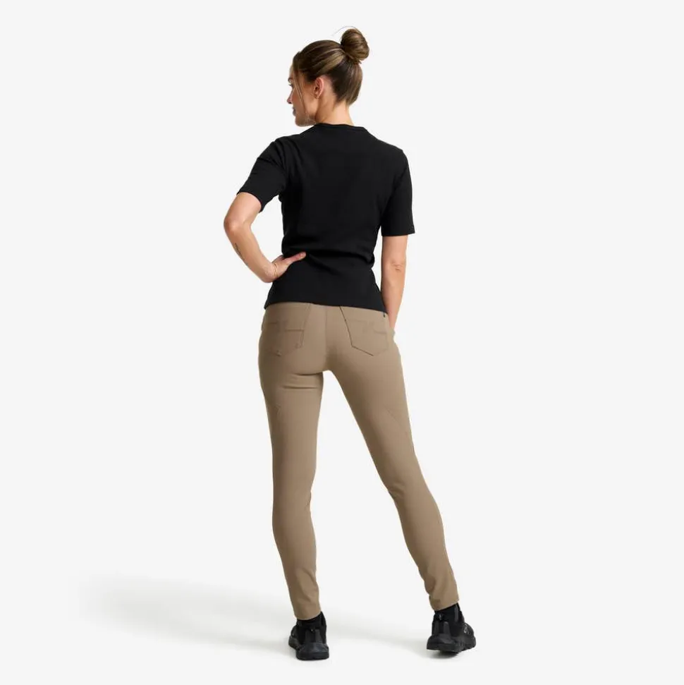 Birch Ribbed T-shirt Dame