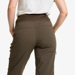 Breezy Curved Ankle Stretch Pants Dame