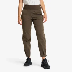 Breezy Curved Ankle Stretch Pants Dame