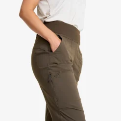 Breezy Curved Ankle Stretch Pants Dame