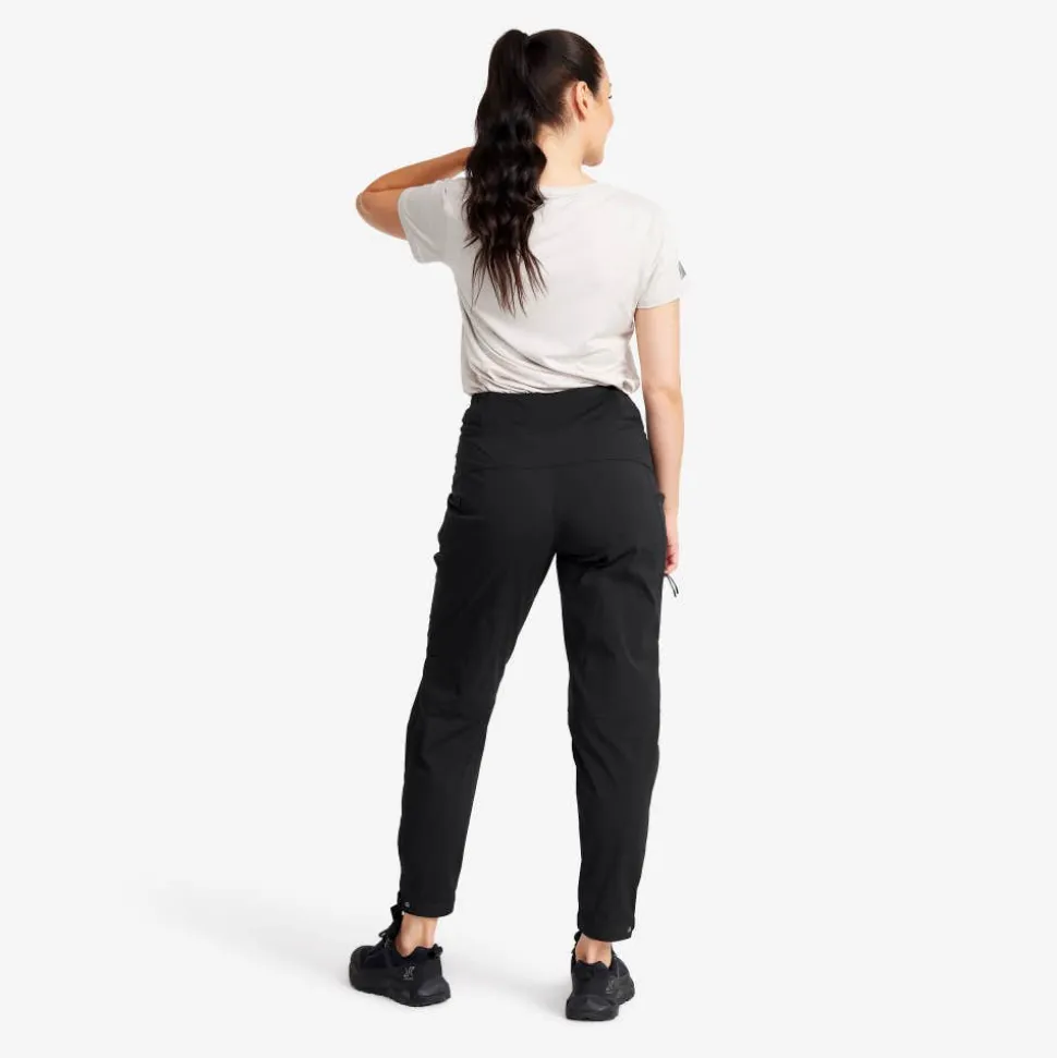 Breezy Curved Ankle Stretch Pants Dame
