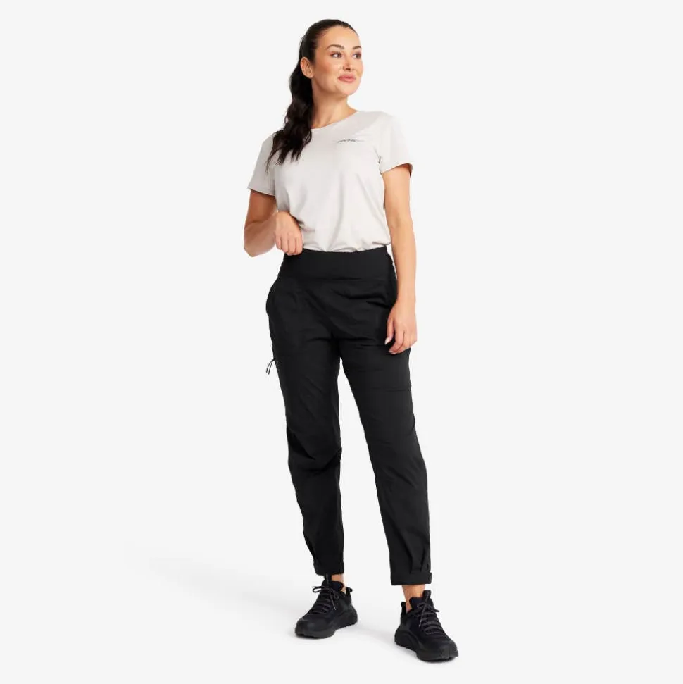 Breezy Curved Ankle Stretch Pants Dame