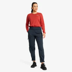 Breezy Curved Ankle Stretch Pants Dame