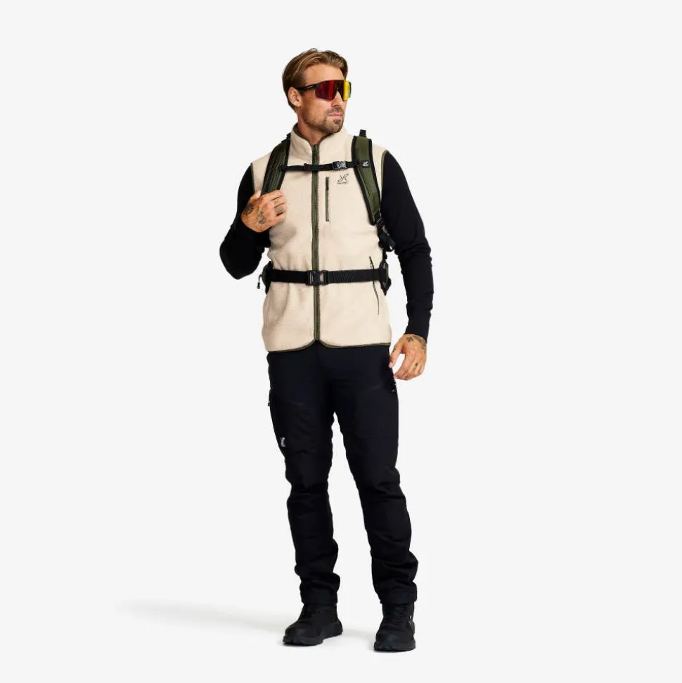 Canyon Full-zip Pile Fleece Vest Herre