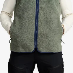 Canyon Full-zip Pile Fleece Vest Herre
