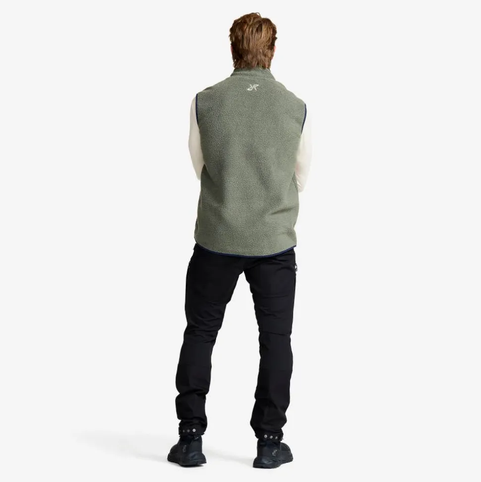 Canyon Full-zip Pile Fleece Vest Herre