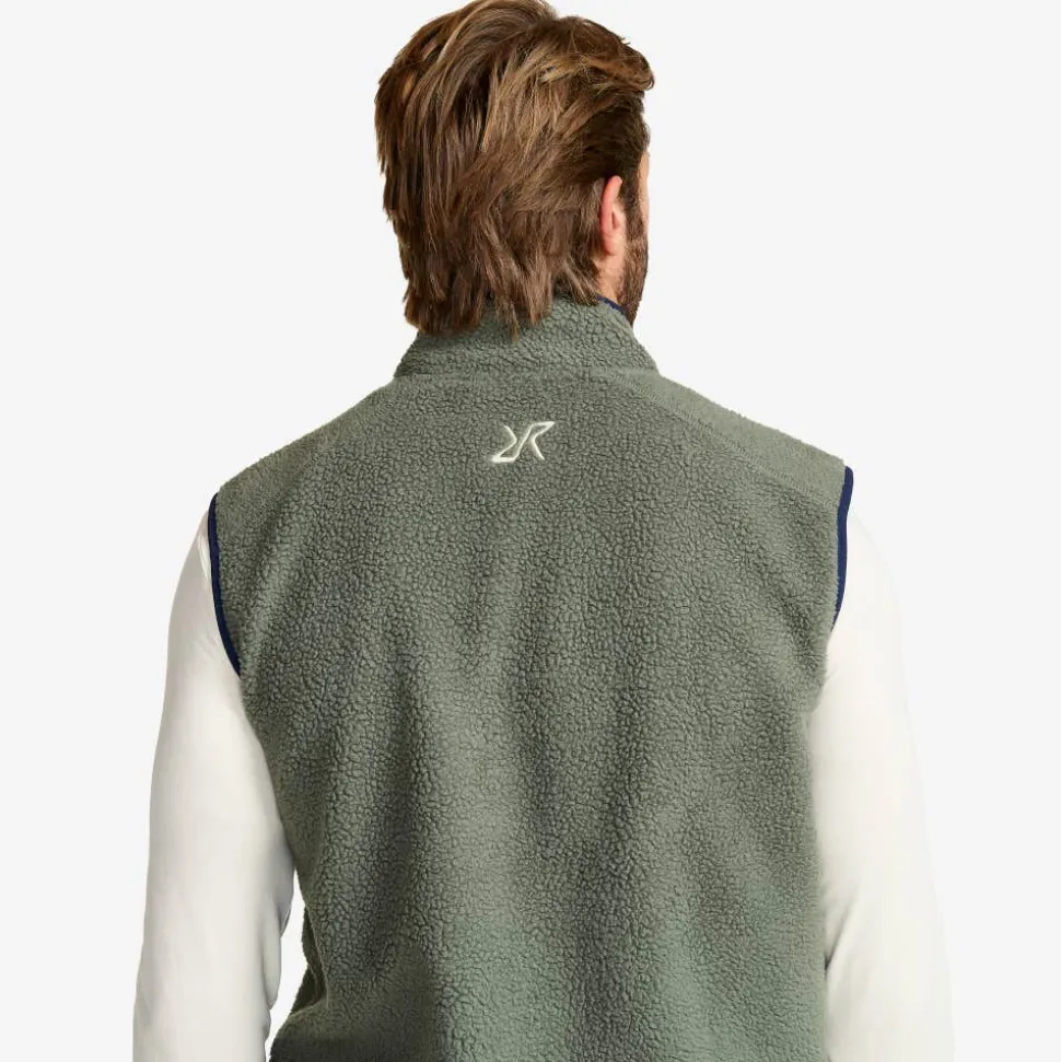 Canyon Full-zip Pile Fleece Vest Herre