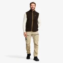 Canyon Full-zip Pile Fleece Vest Herre
