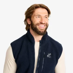 Canyon Full-zip Pile Fleece Vest Herre