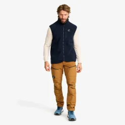 Canyon Full-zip Pile Fleece Vest Herre