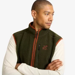 Canyon Full-zip Pile Fleece Vest Herre
