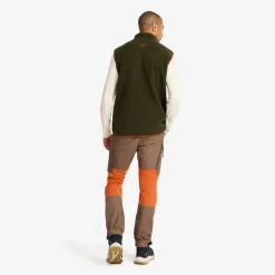 Canyon Full-zip Pile Fleece Vest Herre