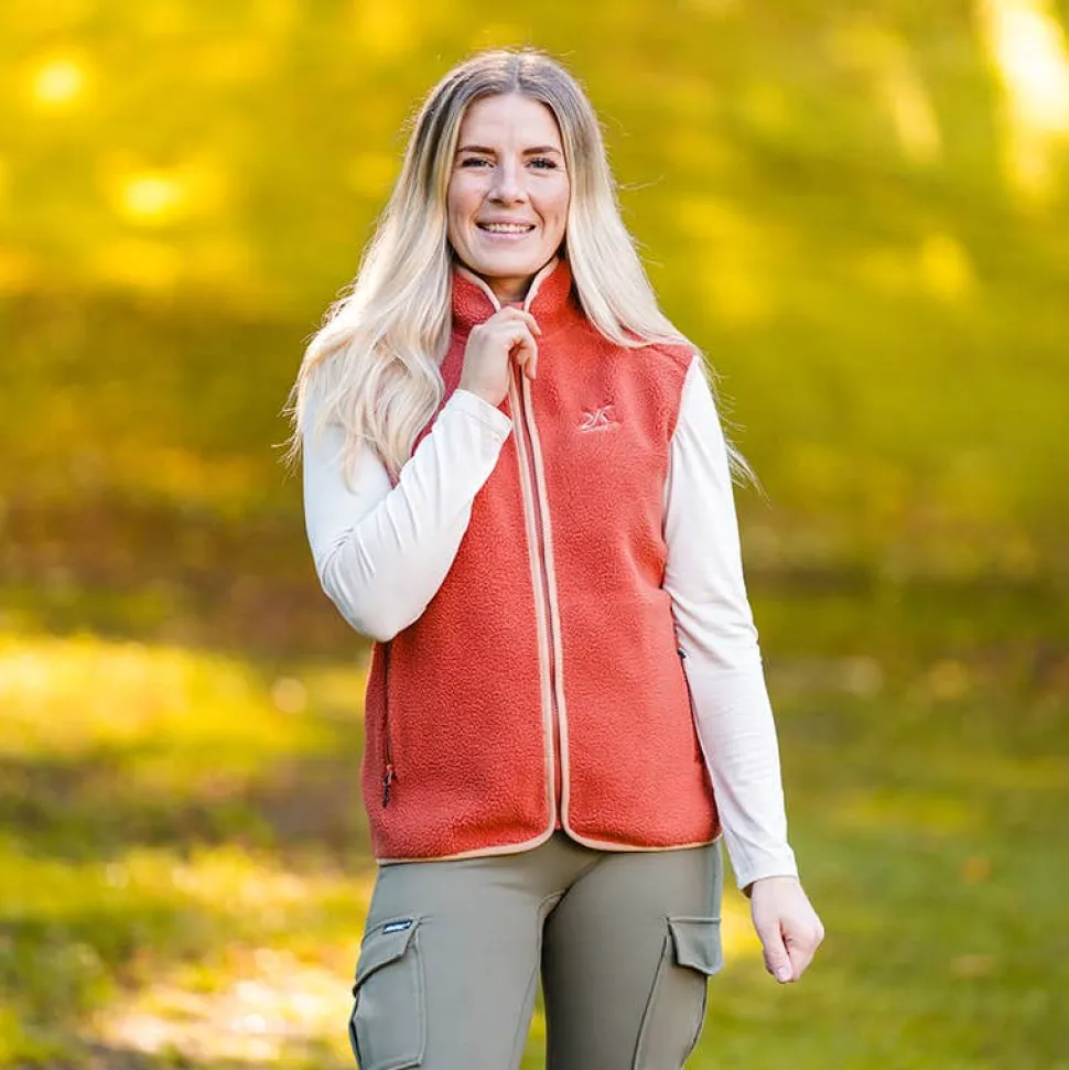 Canyon Full-zip Pile Fleece Vest Dame