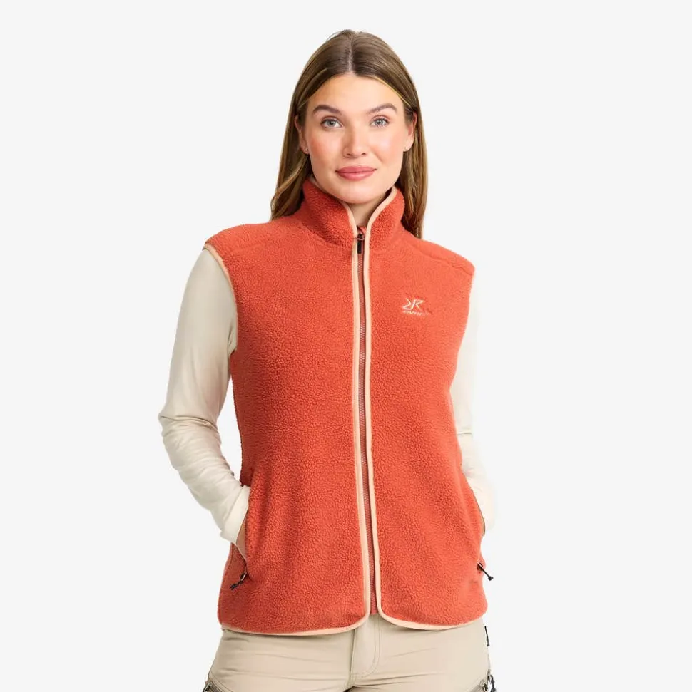Canyon Full-zip Pile Fleece Vest Dame