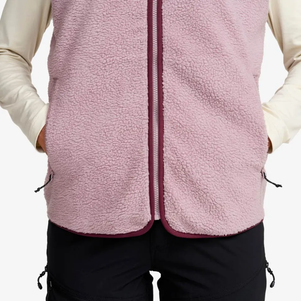 Canyon Full-zip Pile Fleece Vest Dame