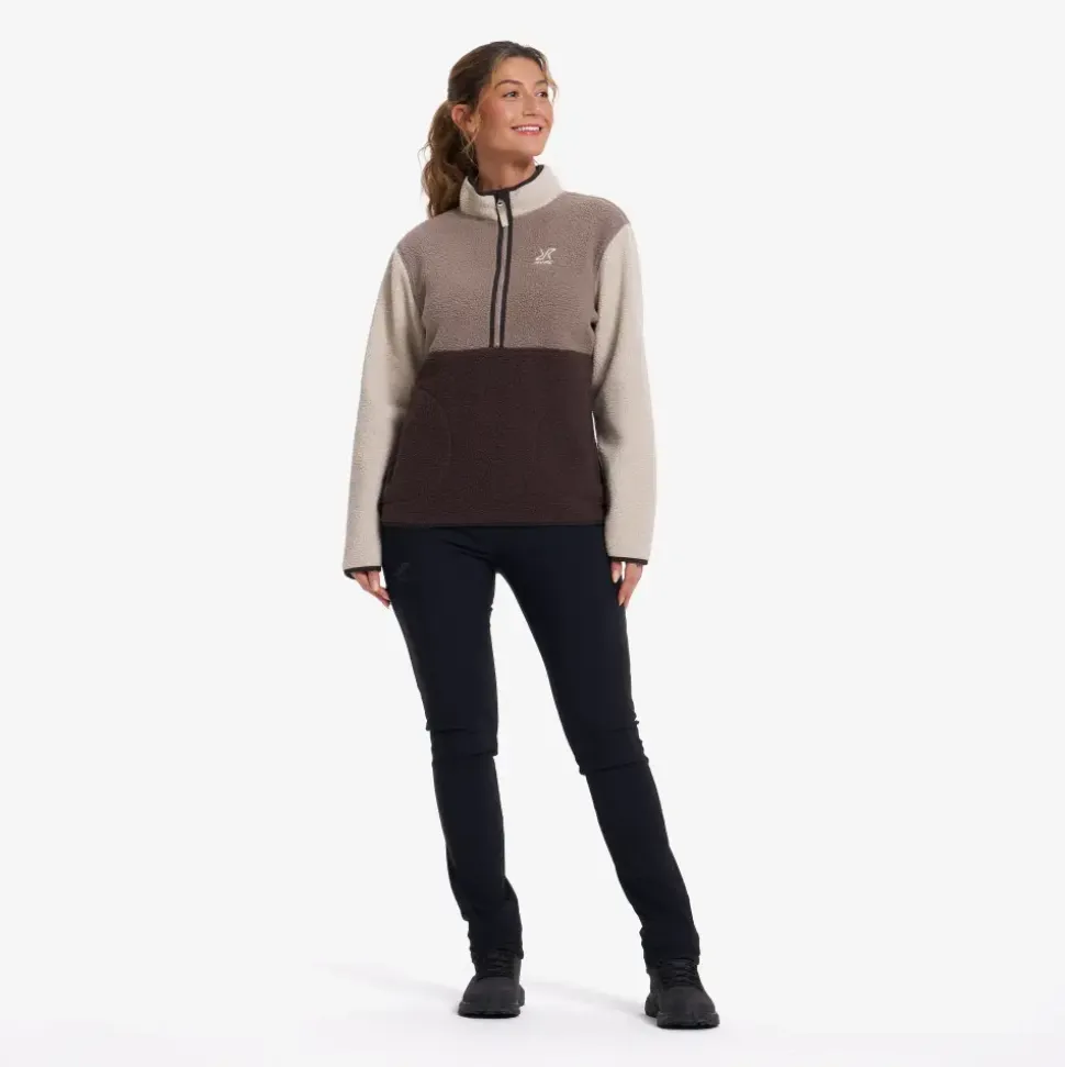 Canyon Half-zip Pile Fleece Dame