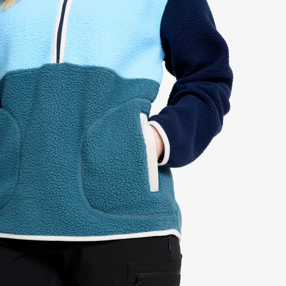 Canyon Half-zip Pile Fleece Dame