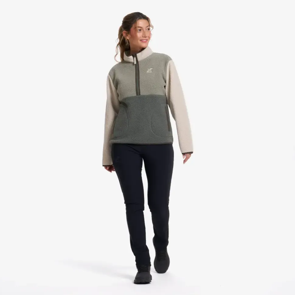 Canyon Half-zip Pile Fleece Dame