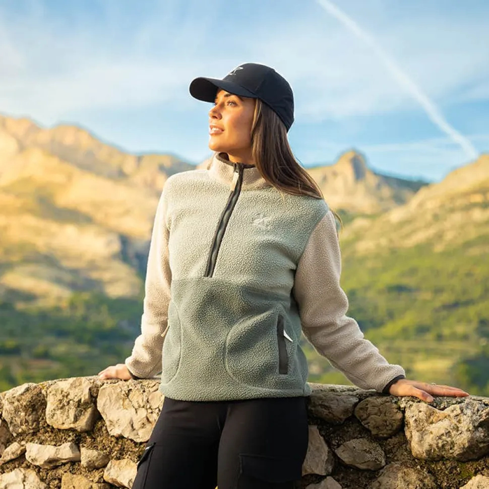 Canyon Half-zip Pile Fleece Dame