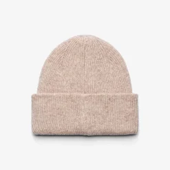 Cave Wool Rib Knit Beanie Unisex