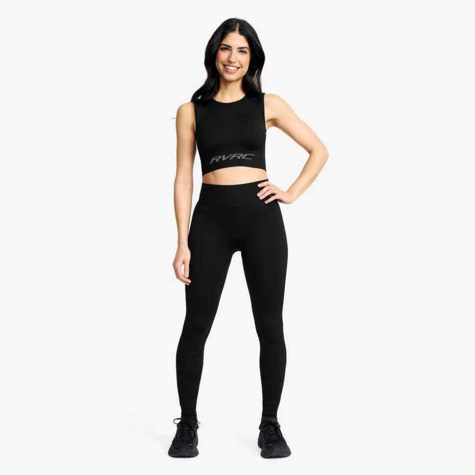 Descent Seamless Crop Top Dame