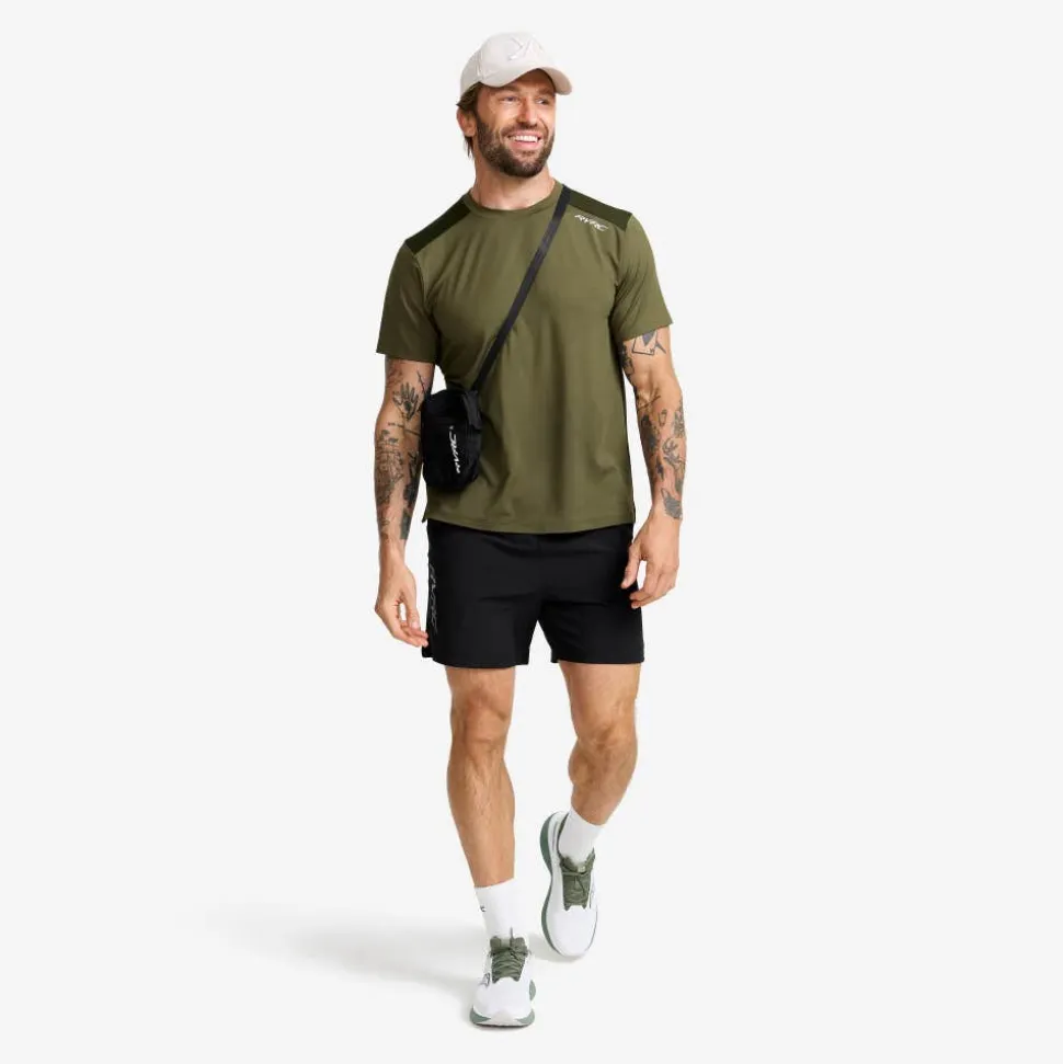 Direction Active Contrast T-shirt Herre