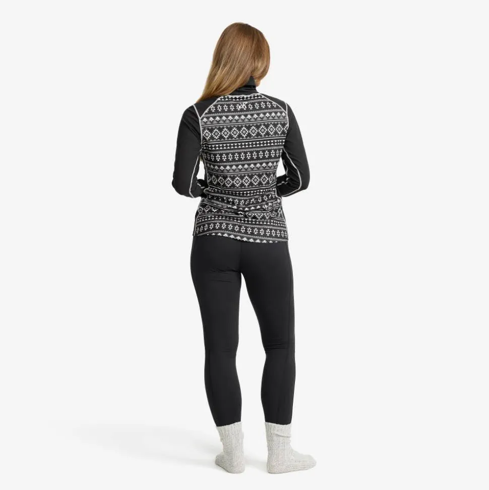 Downhill Base Layer Turtleneck Top Dame