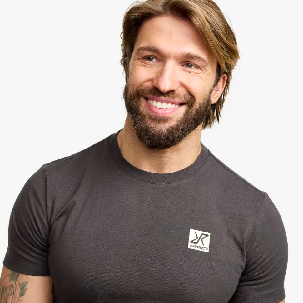 Easy Graphic Logo T-shirt Slim Fit Herre