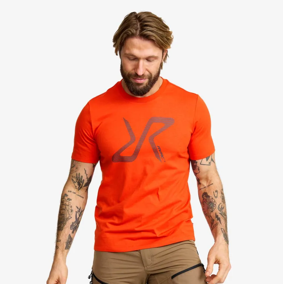 Easy Graphic Logo T-Shirt Herre
