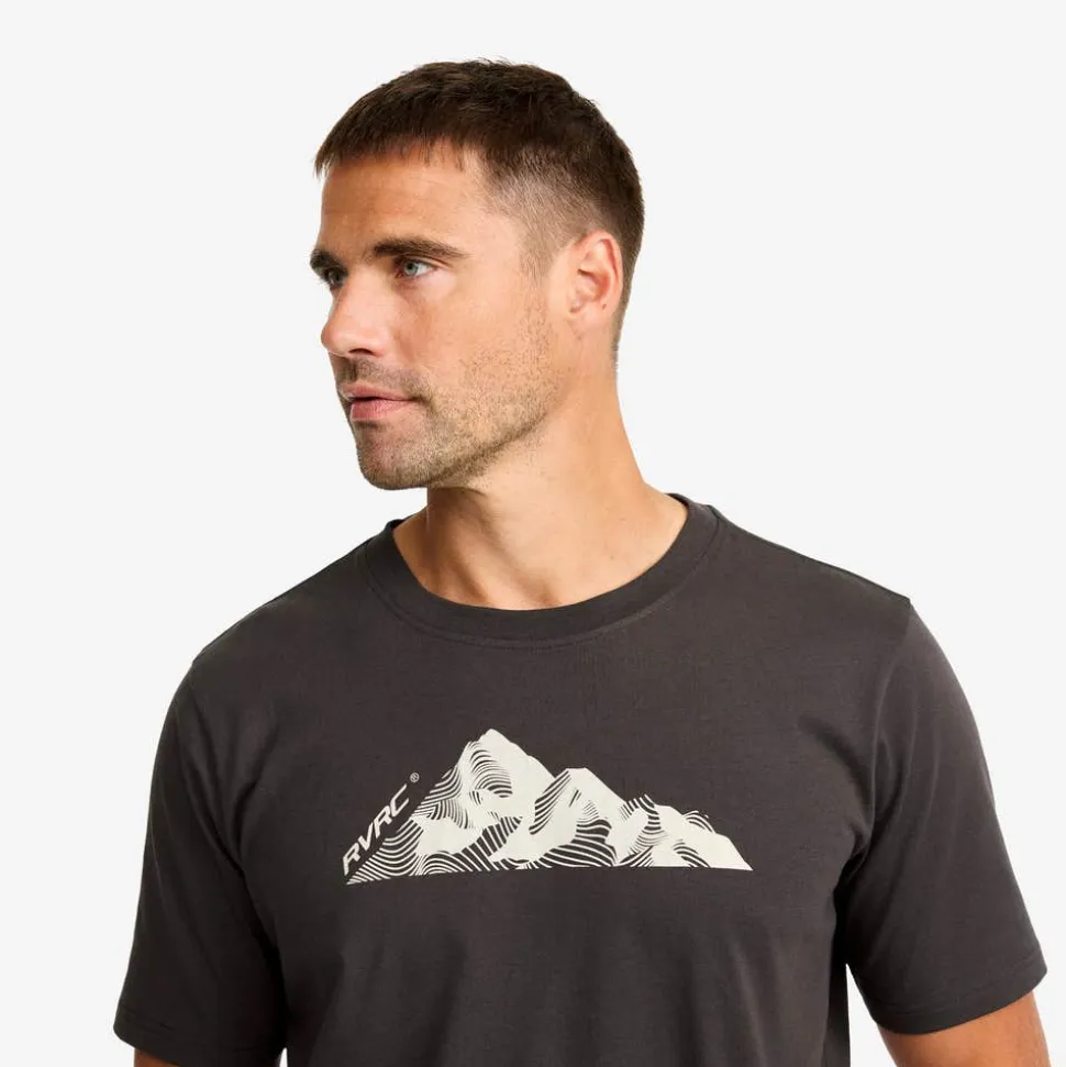 Easy Graphic Mount Lines T-shirt Herre