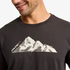 Easy Graphic Mount Lines T-shirt Herre