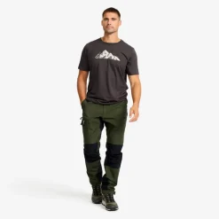 Easy Graphic Mount Lines T-shirt Herre