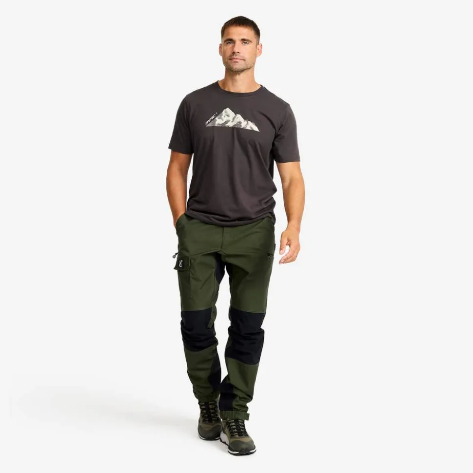 Easy Graphic Mount Lines T-shirt Herre