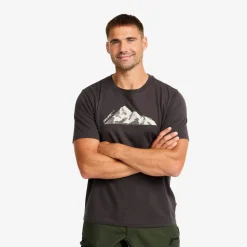 Easy Graphic Mount Lines T-shirt Herre