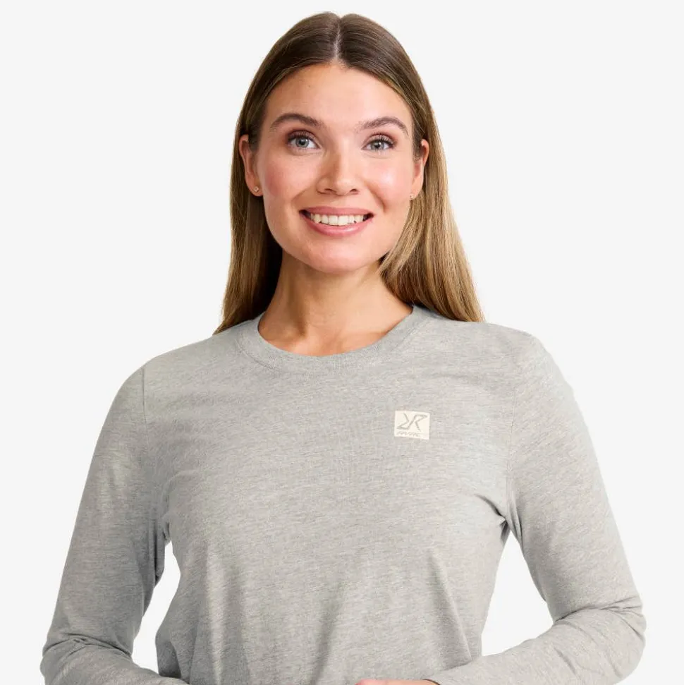 Easy Long-sleeved T-shirt Dame