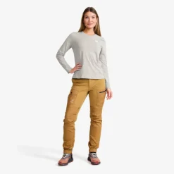 Easy Long-sleeved T-shirt Dame