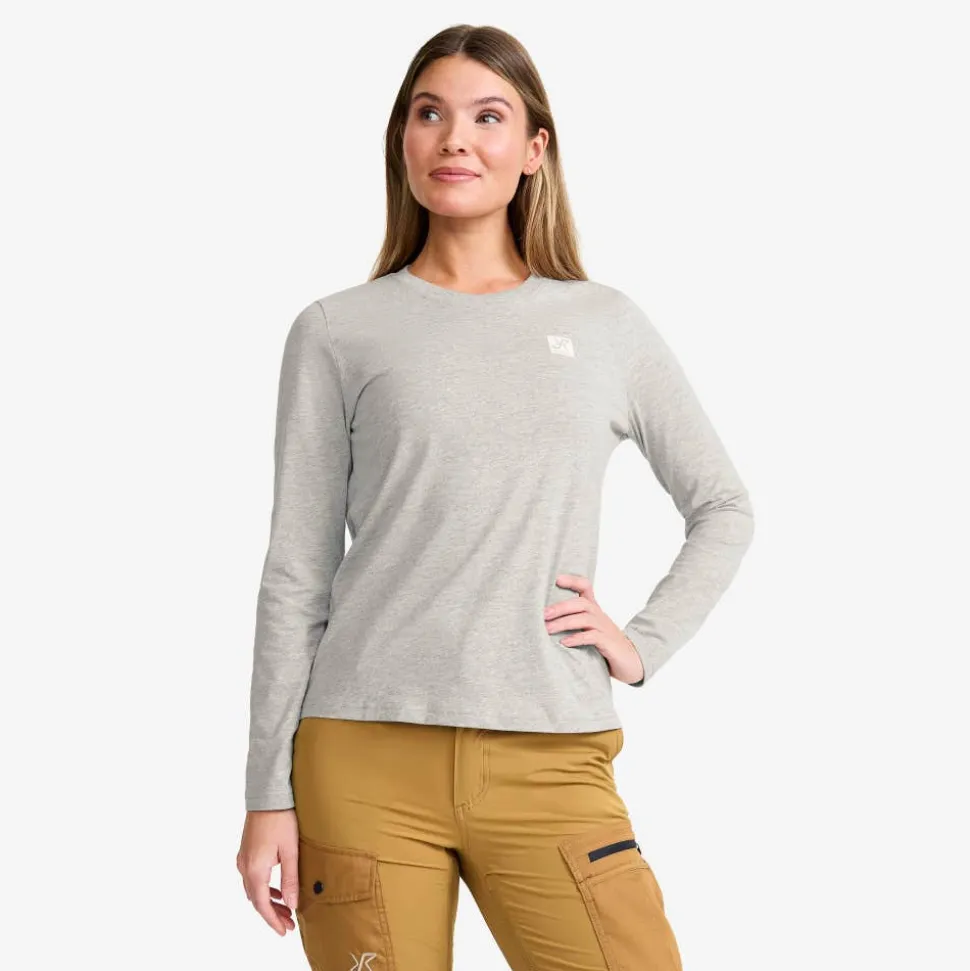 Easy Long-sleeved T-shirt Dame