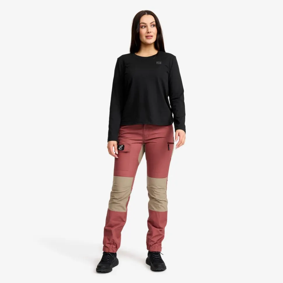 Easy Long-sleeved T-shirt Dame
