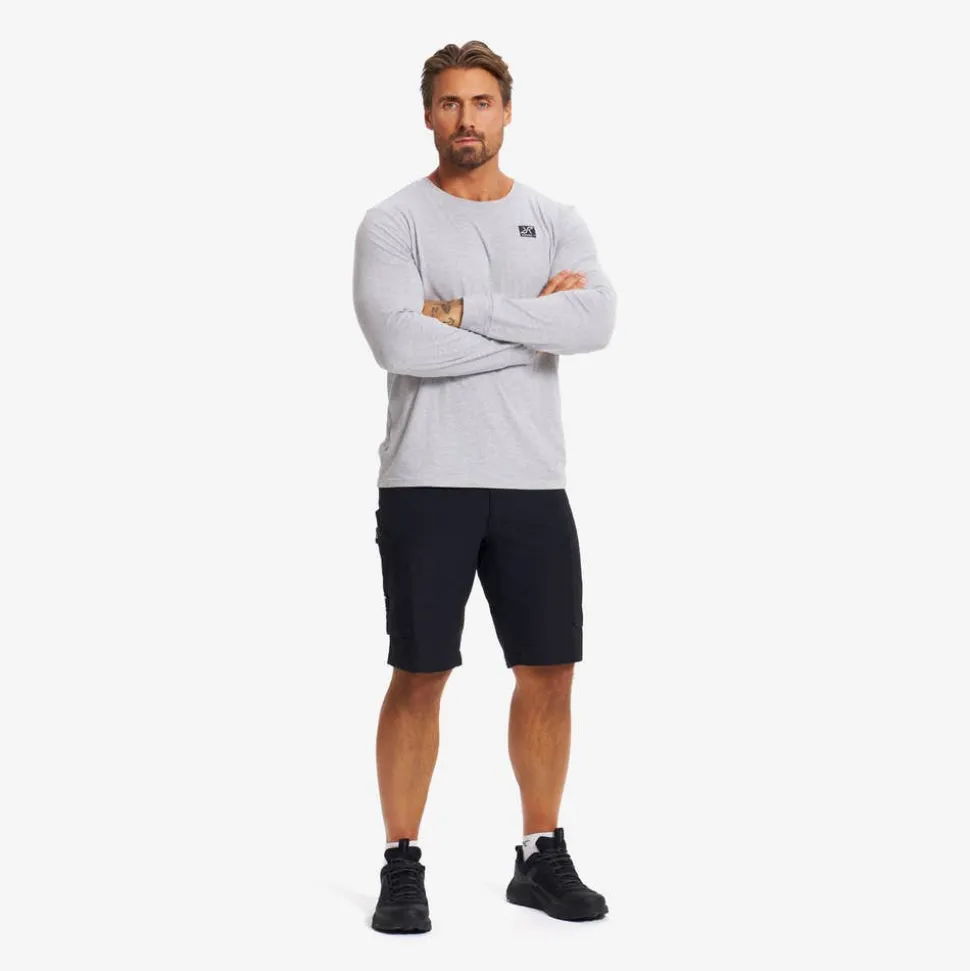 Easy Long-sleeved T-shirt Herre