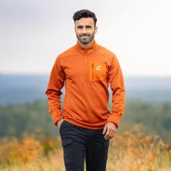 Evolution Half-zip Stretch Fleece Herre