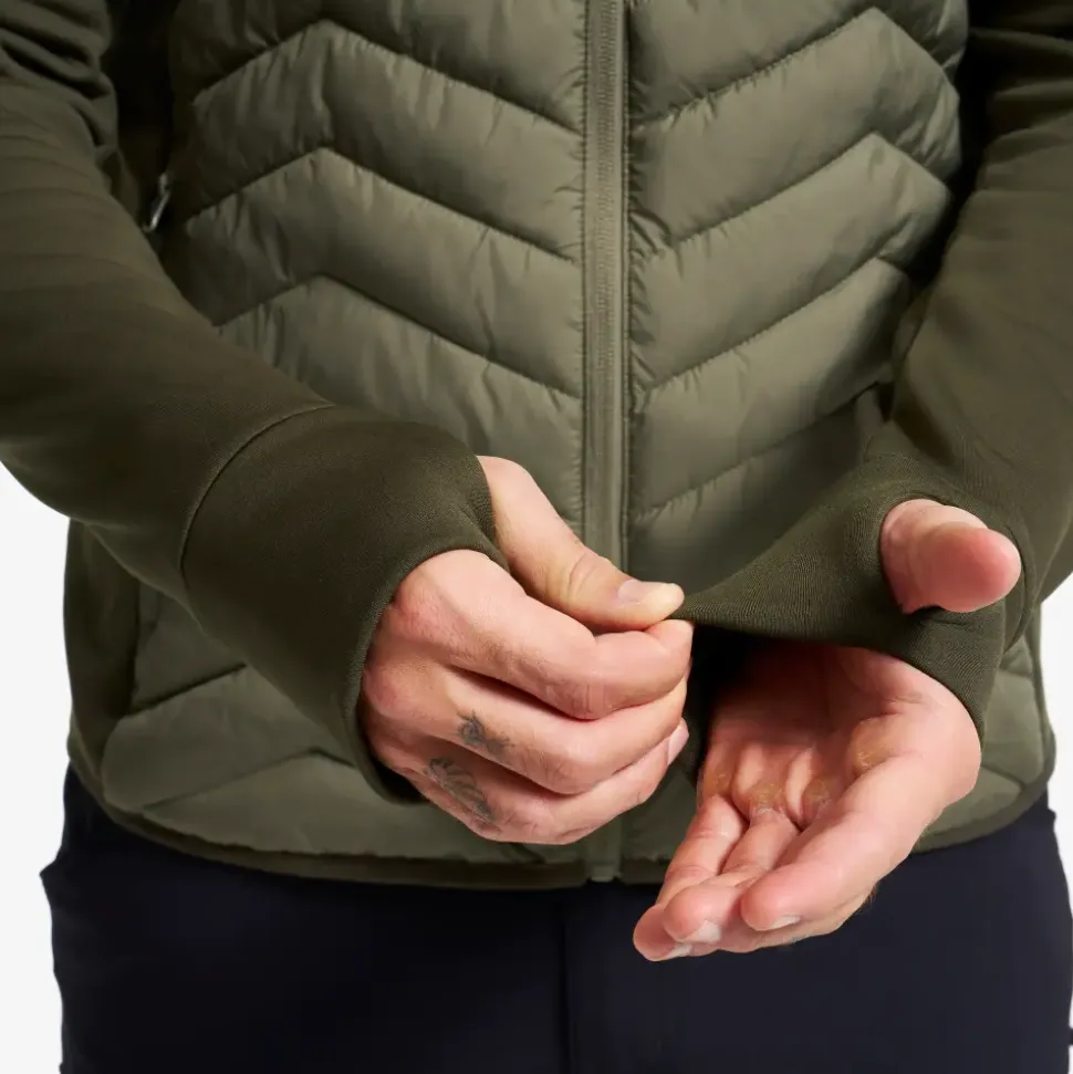 Evolution Hybrid Fleece Jacket Herre