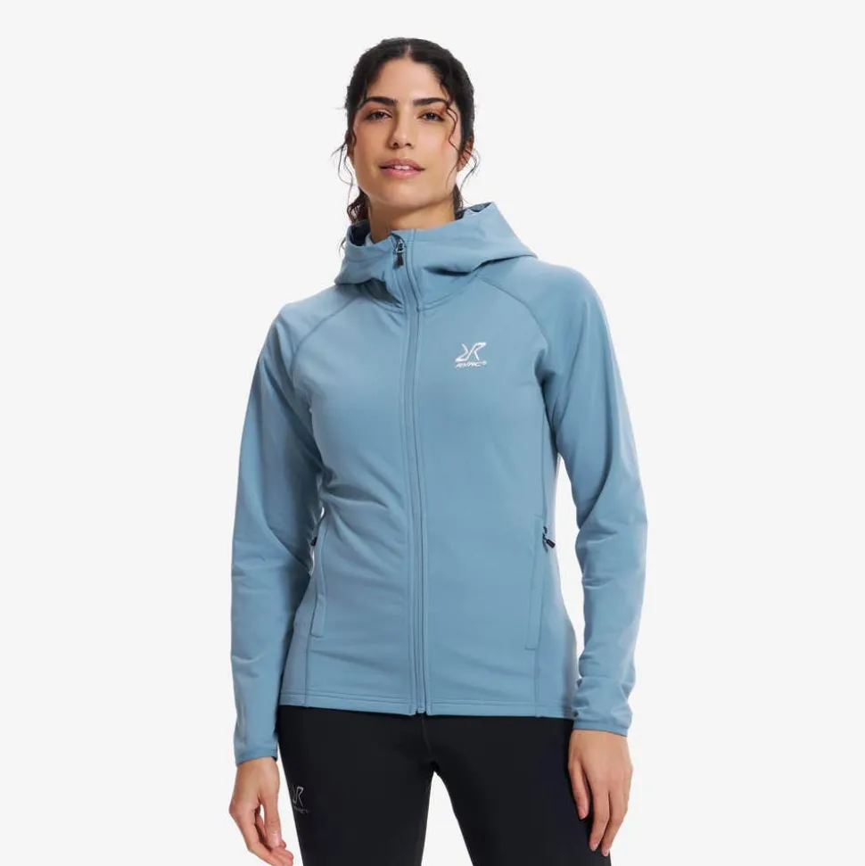Evolution Light Stretch Fleece Hoodie Dame