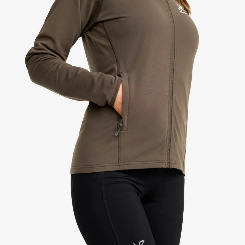 Evolution Light Stretch Fleece Hoodie Dame